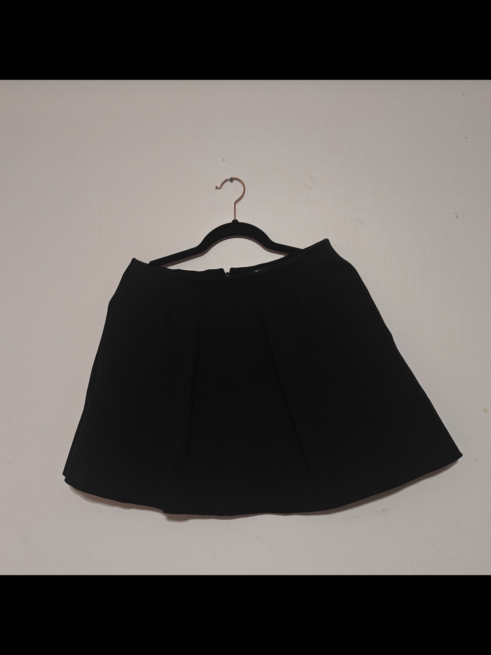 Madewell Black Skirt - Classic Black - Cotton Blend Sz. 2